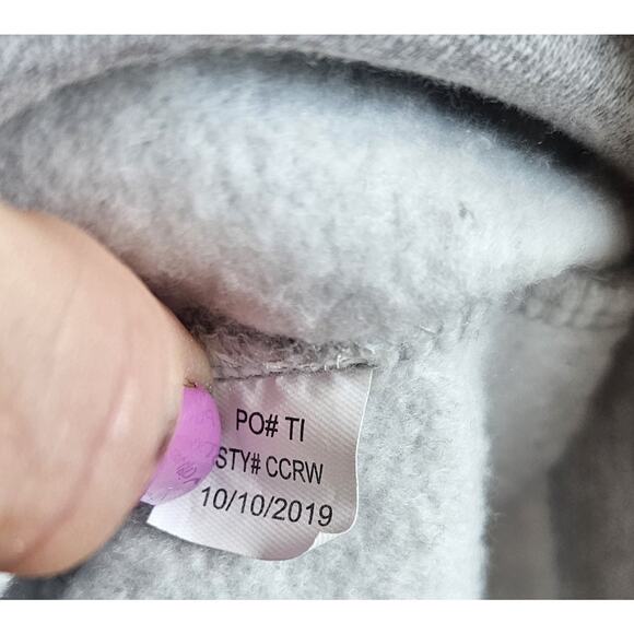 Blue 84 XLarge Vintage Wisconsin Badgers Champion Grey Collegiate Sweatshirt - Picture 9 of 11